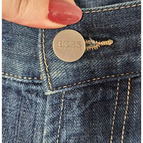 Boss Hugo Boss Alabama Men's Blue Denim Jeans size 38 x 30 - Picture 6 of 11